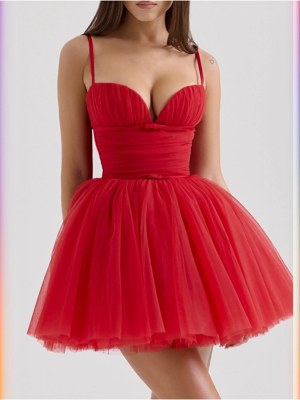 House of CB Princess Tulle Cocktail Minidress